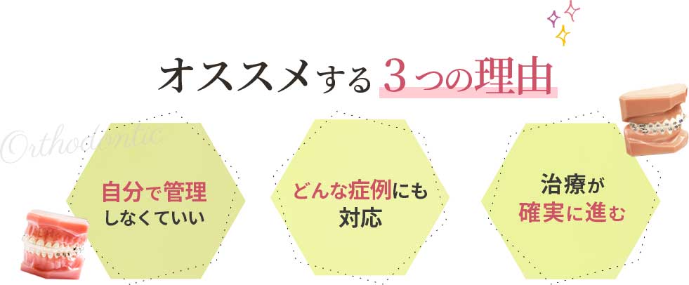 オススメする3つの理由